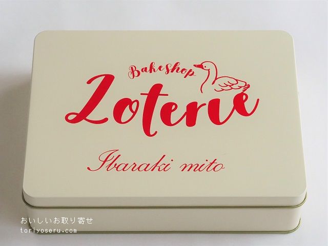 Bake shop Loterieのクッキー缶