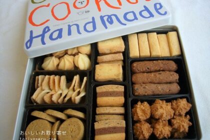 G線のオリジナルハンドメイドクッキー缶と手焼きワッフル