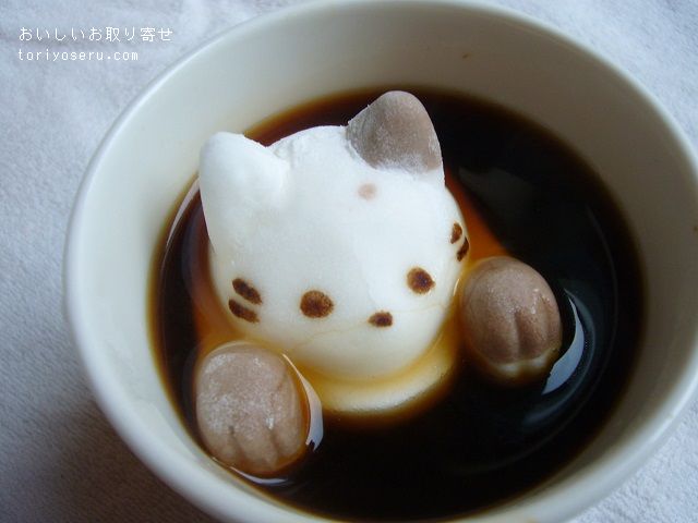 やわはだの肉球マシュマロ、Cafe cat