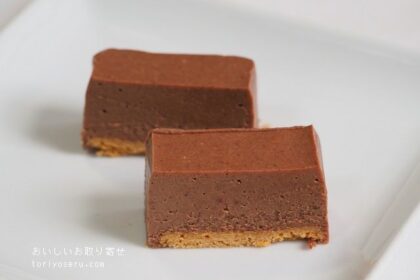 Minimalのチョコレートレアチーズケーキ