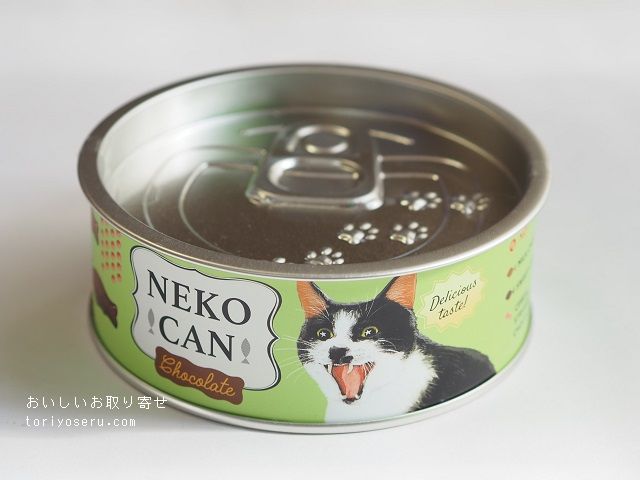 メリーチョコレートの猫缶