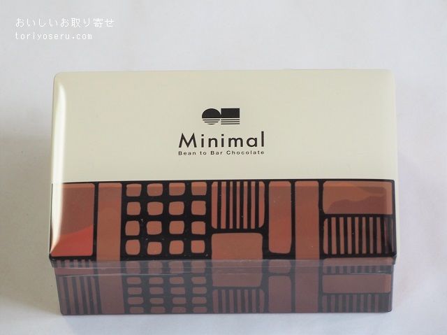 Minimalのチョコレートラングドシャ缶