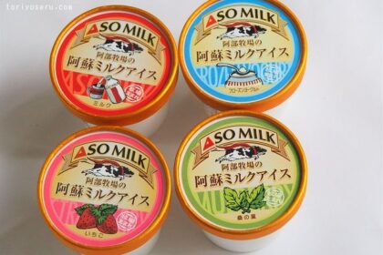 阿蘇牧場のプレミアムアイスクリーム