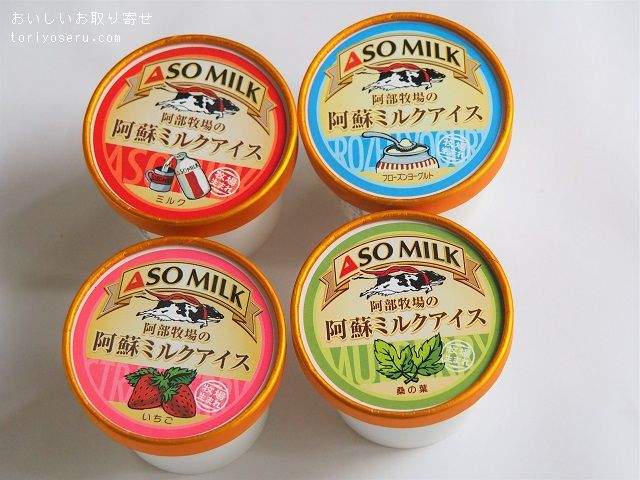 阿蘇牧場のプレミアムアイスクリーム