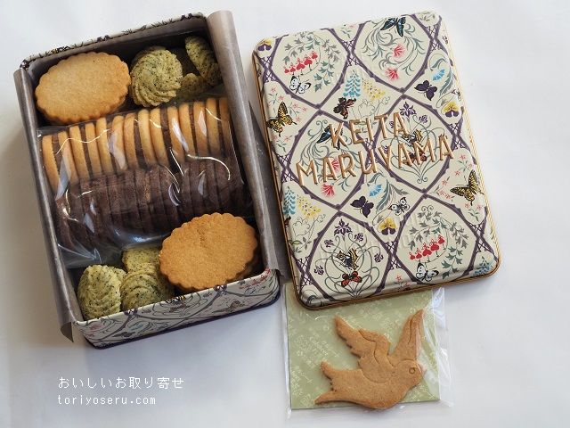 KEITA MARUYAMAのクッキー缶　秋冬限定butterfly缶