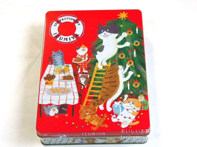 泉屋東京のクリスマスクッキー缶2023