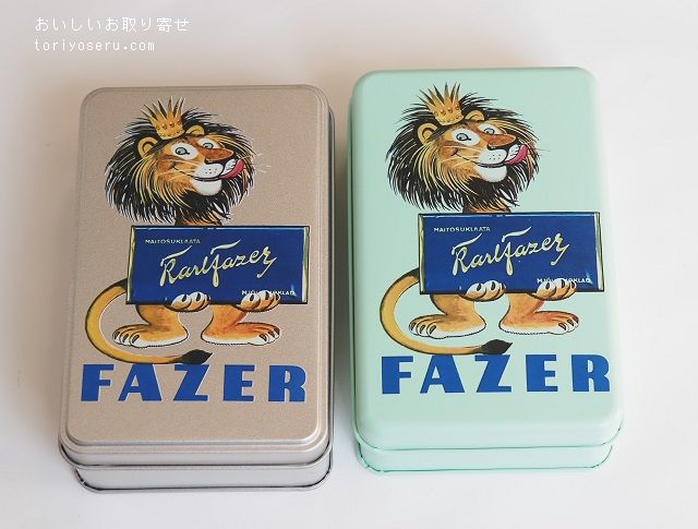 FAZERのチョコレート缶