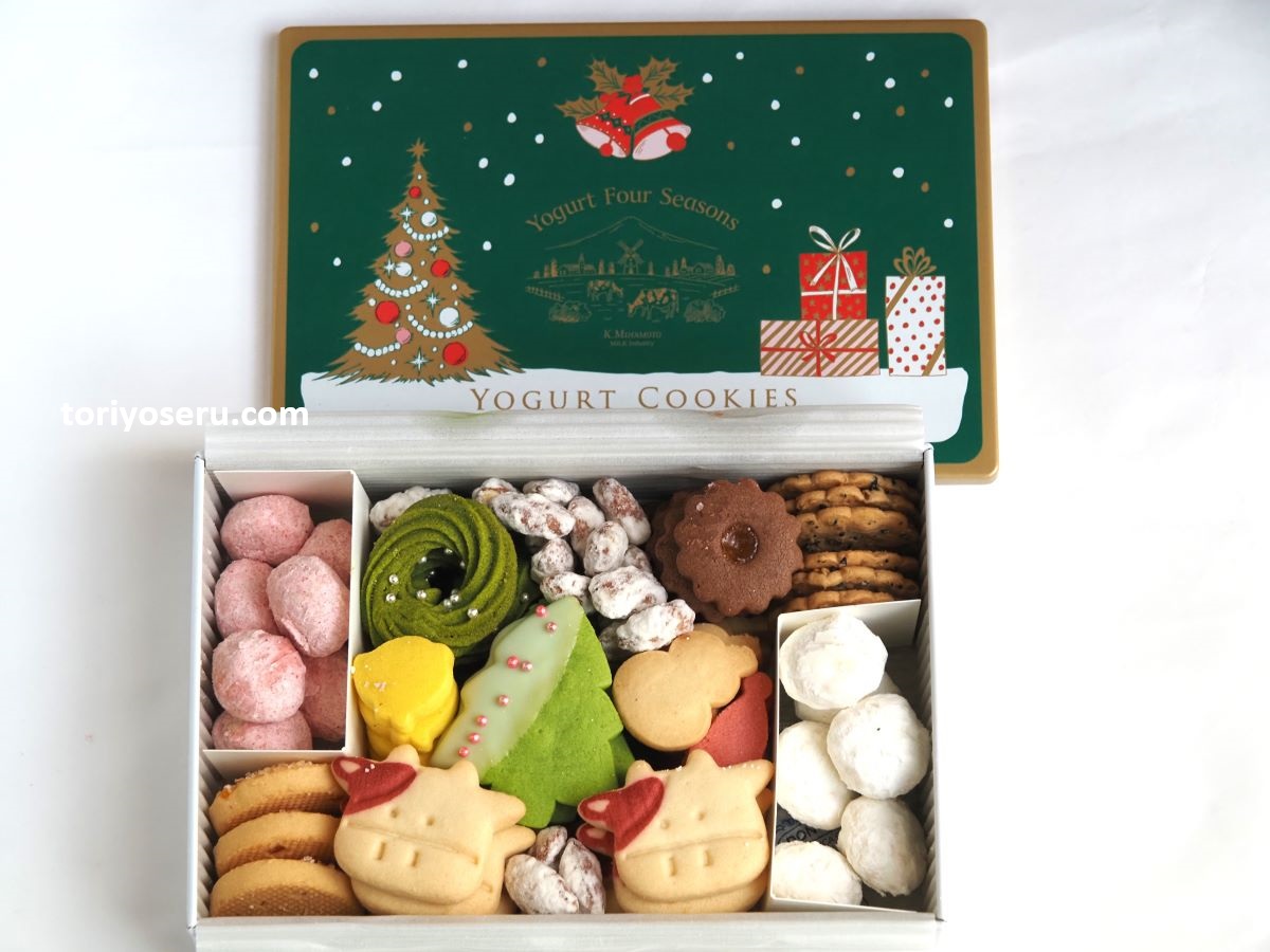Yogurt Four Seasons〈ヨーグルトフォーシーズンズ〉ヨーグルトクリスマスクッキー缶