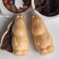 ムーミンの姿をしたかわいいあんバタ―最中（ムーミン最中）