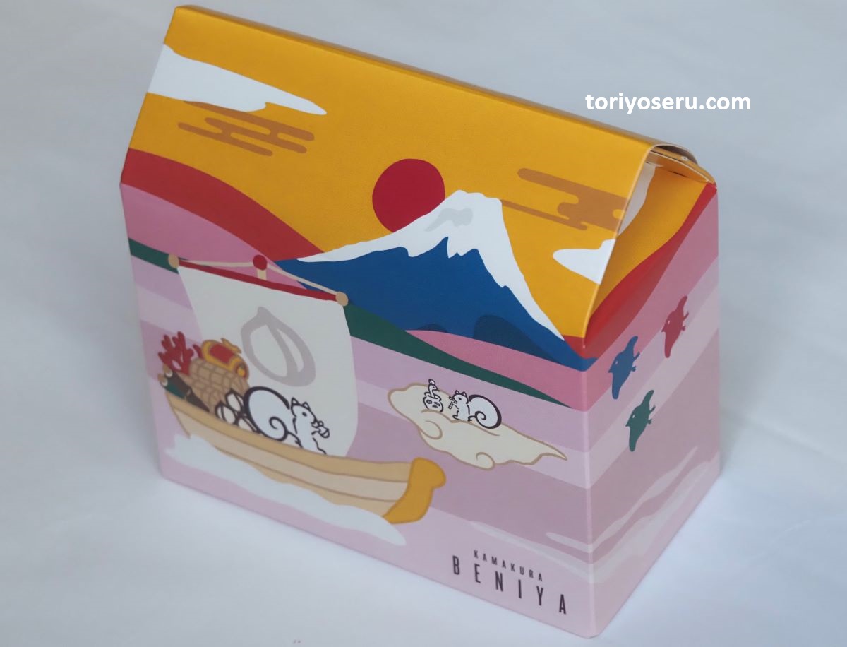鎌倉紅谷のお正月の限定お菓子「ハウスボックス入りギフト」