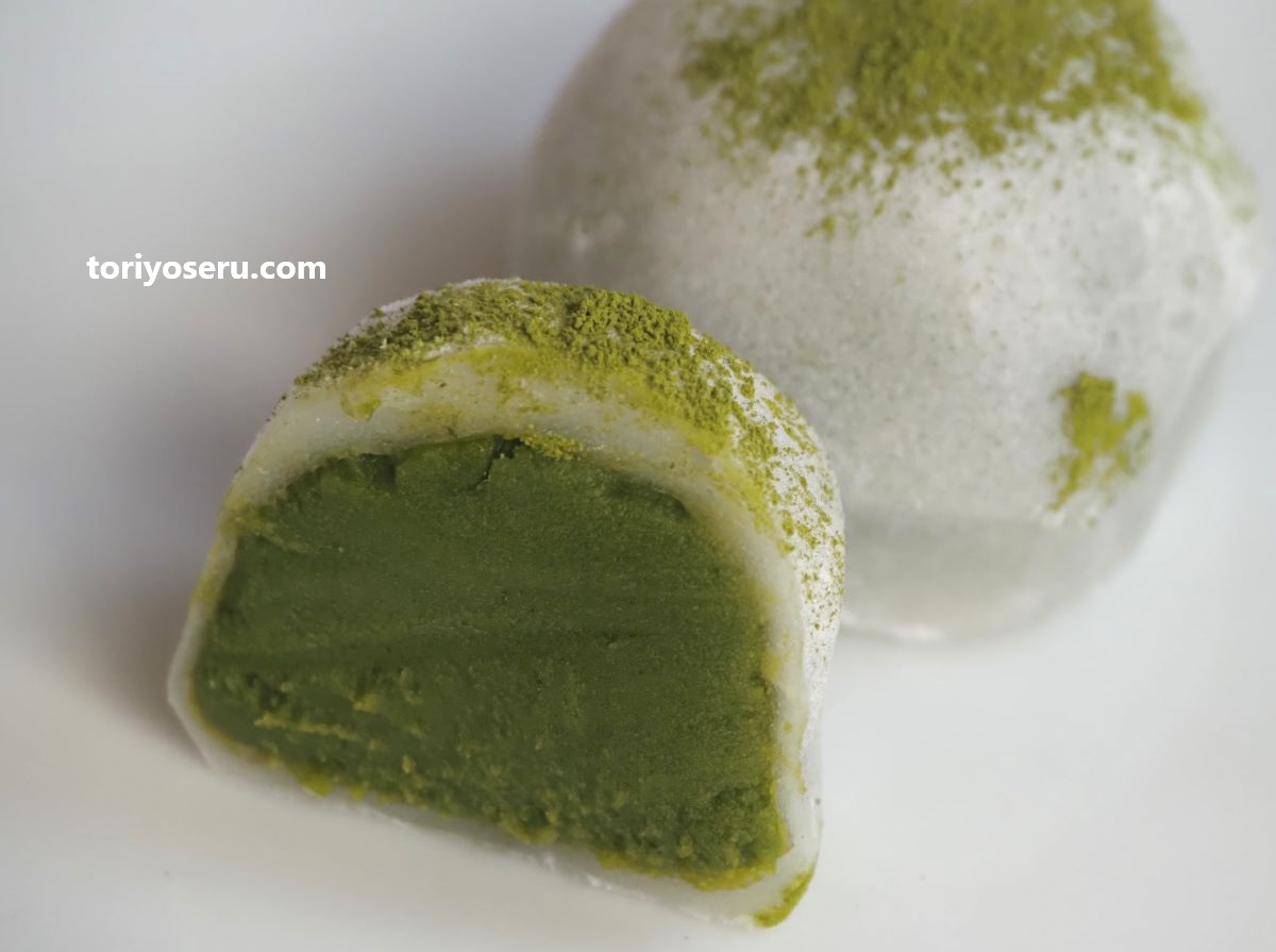 濃厚な抹茶あん！伊藤久右衛門の抹茶大福