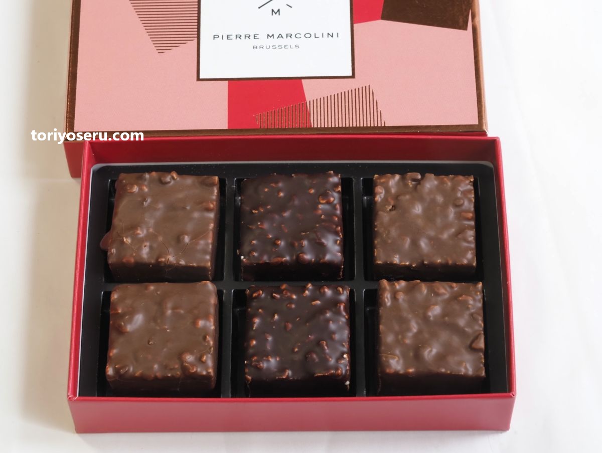 もっちりしたギモーヴ（マシュマロ）がおいしい。PIERRE MARCOLINIピエールマルコリーニのギモーヴショコラ