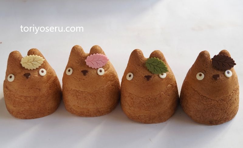 白髭シュークリーム工房のトトロのシュークリーム