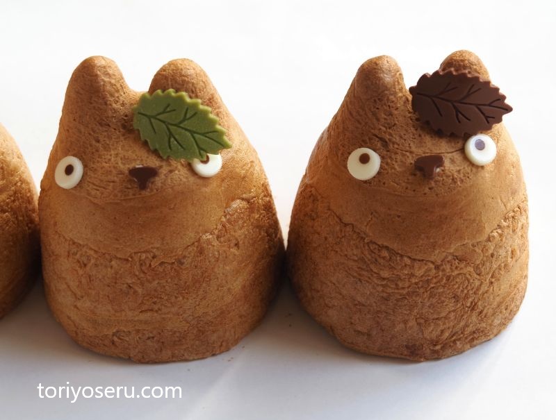 白髭シュークリーム工房のトトロのシュークリーム
