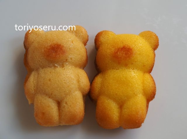 かわいいクマのフィナンシェ。ラ・クロシェット・ヒラノのくまさんフィナンシェ