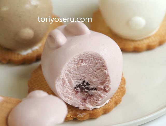 ウサギの形をした生チーズムースケーキ。OIMO&MOTCHのうさもっち6個入り