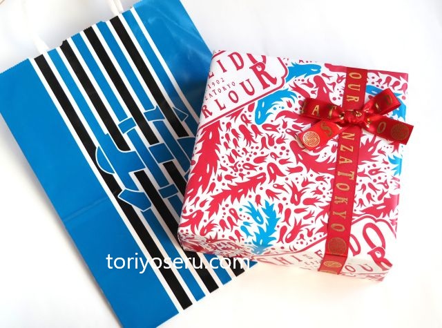 資生堂パーラーの花椿ビスケット(2025年クリスマス)