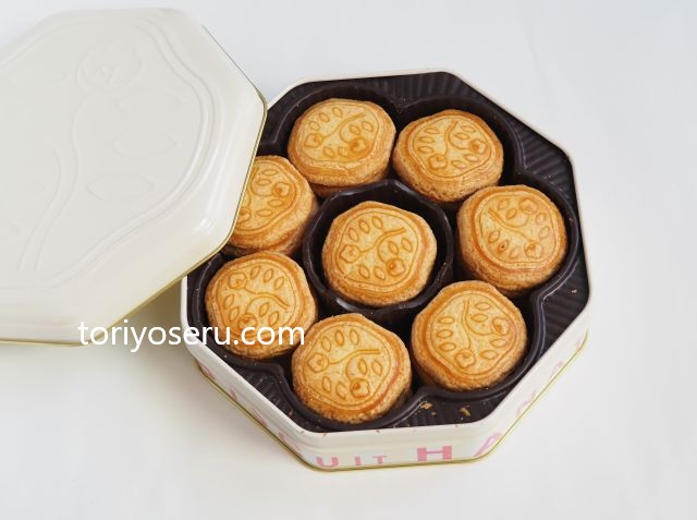 資生堂パーラーの花椿ビスケット(2025年クリスマス)