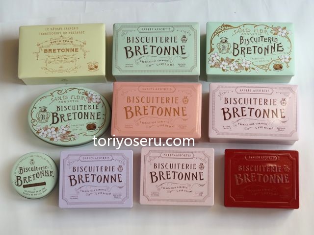ブルトンヌのクッキー缶