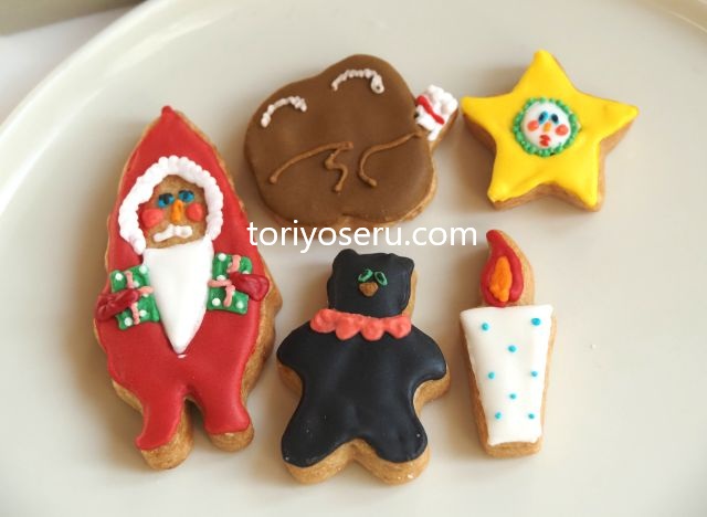 Cafe Snugのクリスマスアイシングクッキー