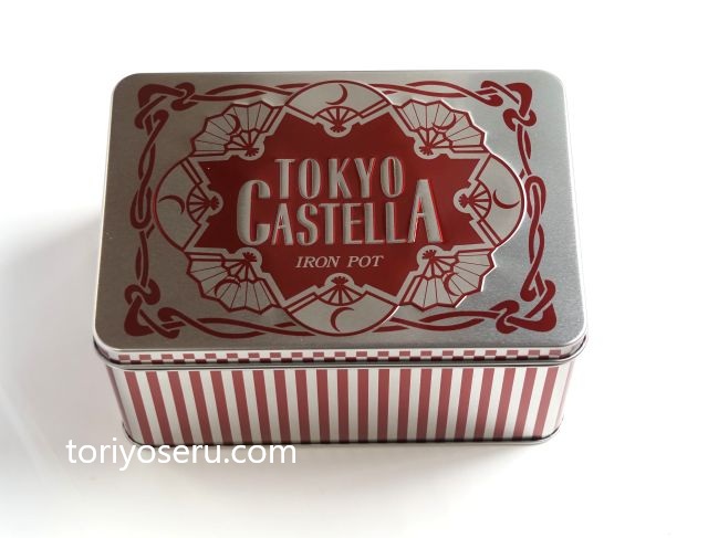 上野・風月堂の東京カステラ（缶入り）