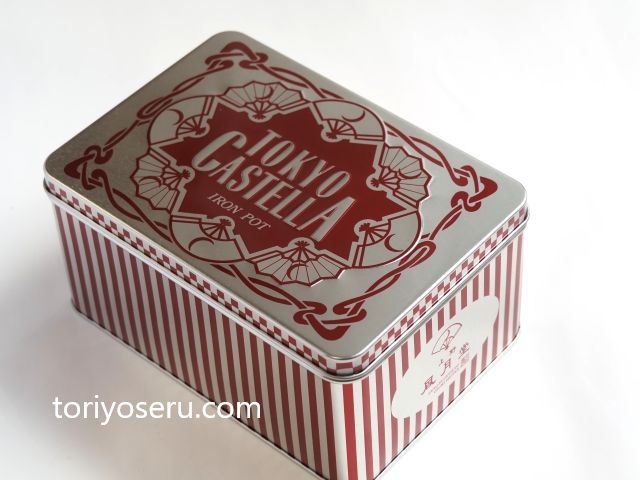 上野・風月堂の東京カステラ(缶入り)