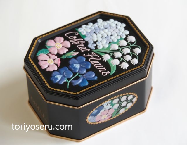 モロゾフのバレンタイン新ブランド「ジゼル」のコフレフルール缶