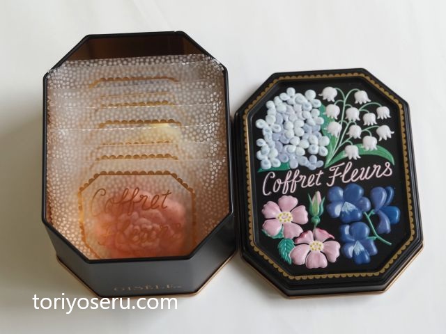 モロゾフのバレンタイン新ブランド「ジゼル」のコフレフルール缶