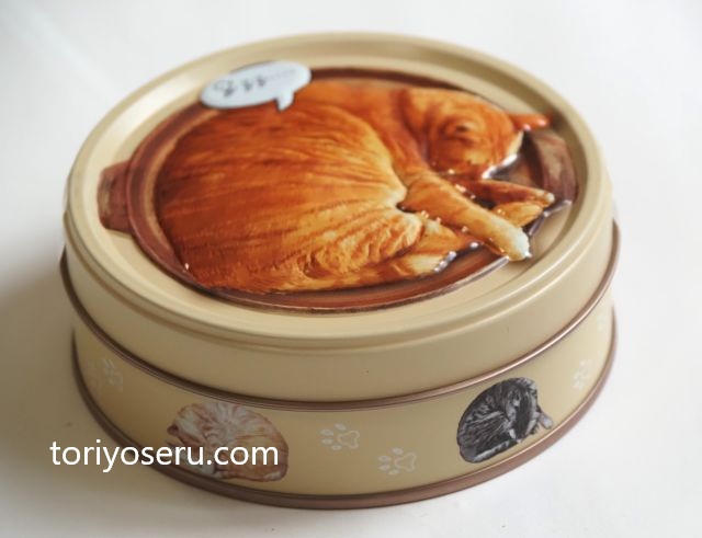 メリーチョコレートの猫缶シリーズ。ねこにゃべ缶