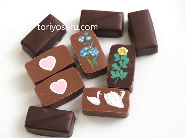 ルルメリーのお花のチョコレート