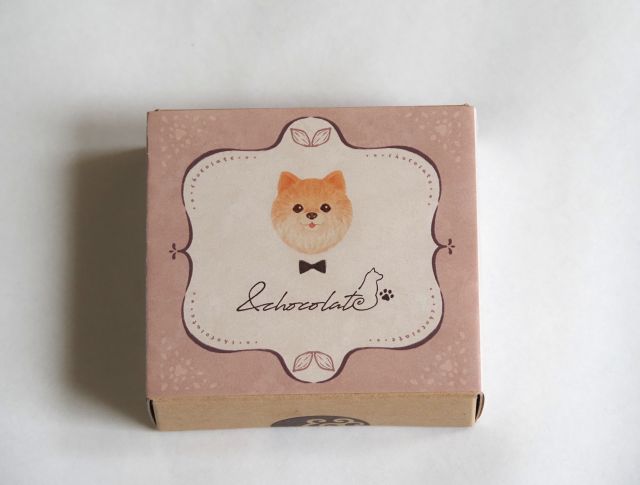 ＆CHOCOLATのいぬチョコ（シュナウザー・ポメラニアン）