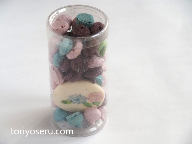 紫陽花がモチーフ。マカロンエショコラ（MACARON et CHOCOLAT）のマカロンボーロ（オルタンシア）