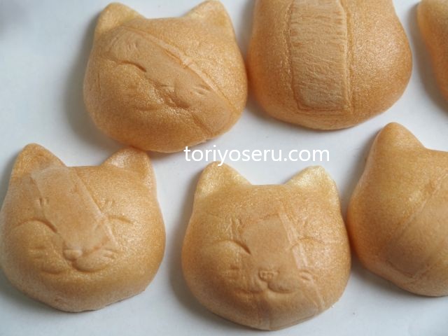 谷中堂の招き猫ともなかセット(陶器の招き猫付き)