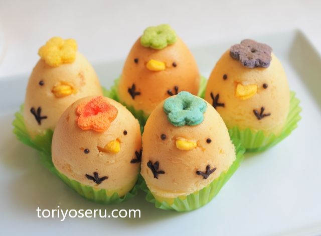 chiffon cake Romiのかわいい ぴよちゃんシフォン(プレーン)